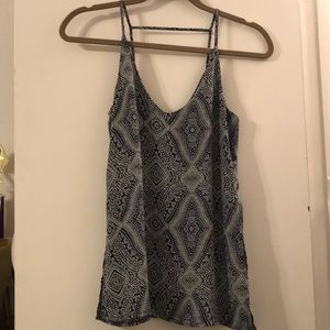 Paisley printed tank